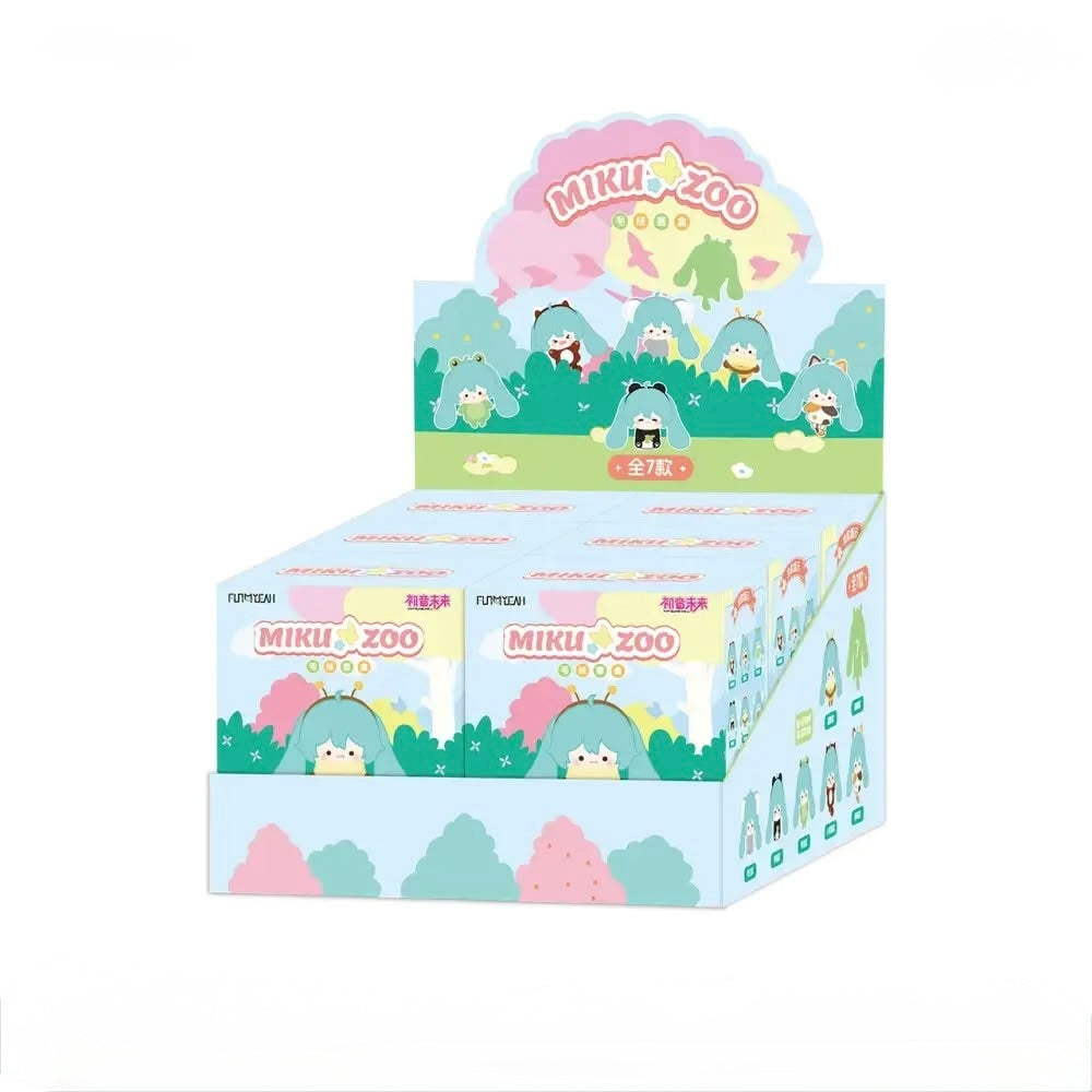 HATSUNE MIKU MIKUZOO Series Plush Kawai Bag Pendant Figure Doll Blind Box
