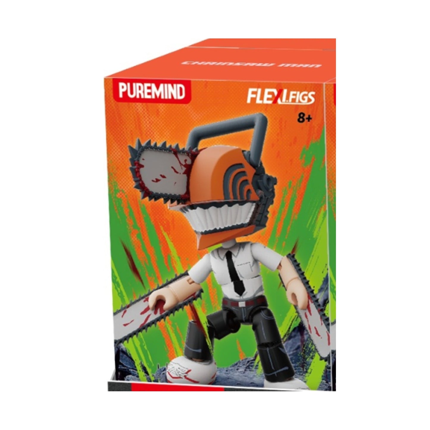 PUREMIND Chainsaw Man Flexi Figs Demon Hunter Squad Blind Box