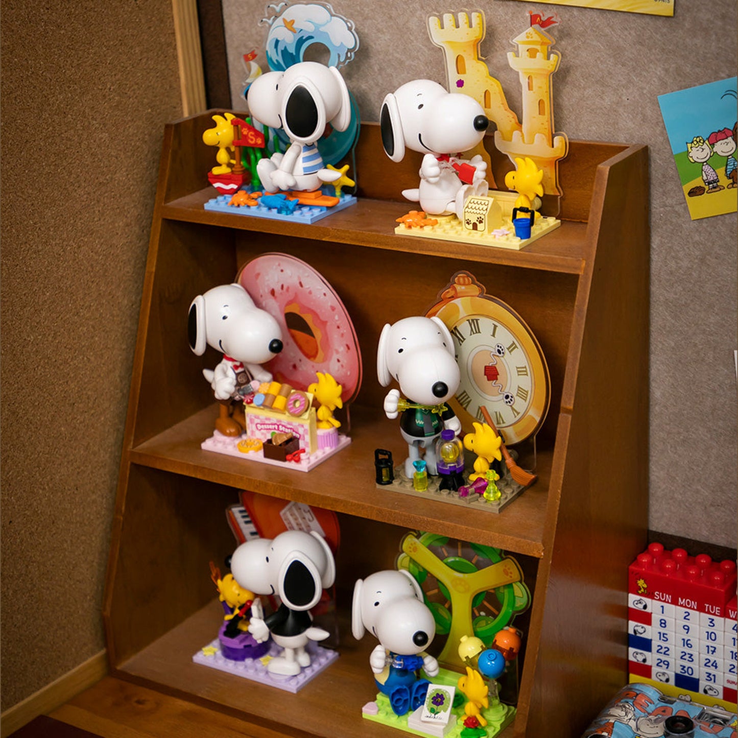 PANTASY x PEANUTS Snoopy Letter World Series Building Block Blind Box