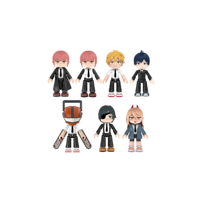 PUREMIND Chainsaw Man Flexi Figs Demon Hunter Squad Blind Box