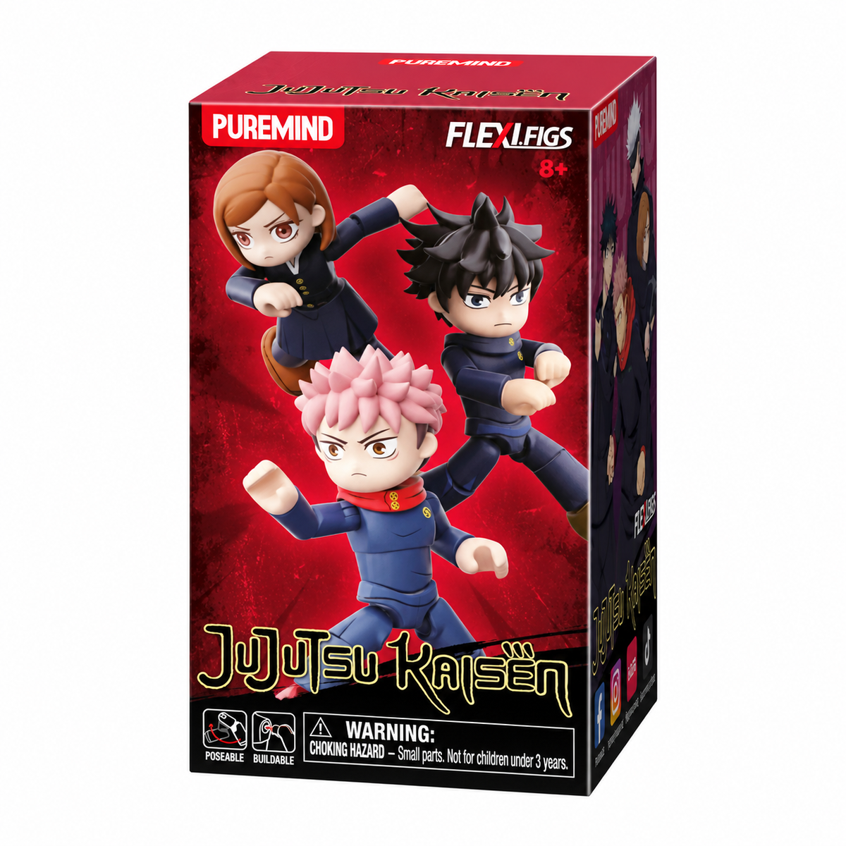 What does one random single purchase look like? PUREMIND Jujutsu Kaisen Total Assault Vol.1 model 2730.