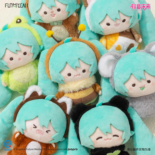 HATSUNE MIKU MIKUZOO Series Plush Kawai Bag Pendant Figure Doll Blind Box
