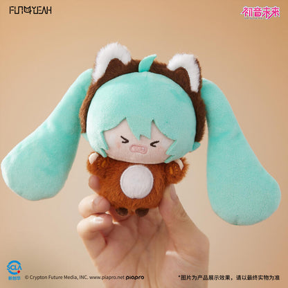 HATSUNE MIKU MIKUZOO Series Plush Kawai Bag Pendant Figure Doll Blind Box