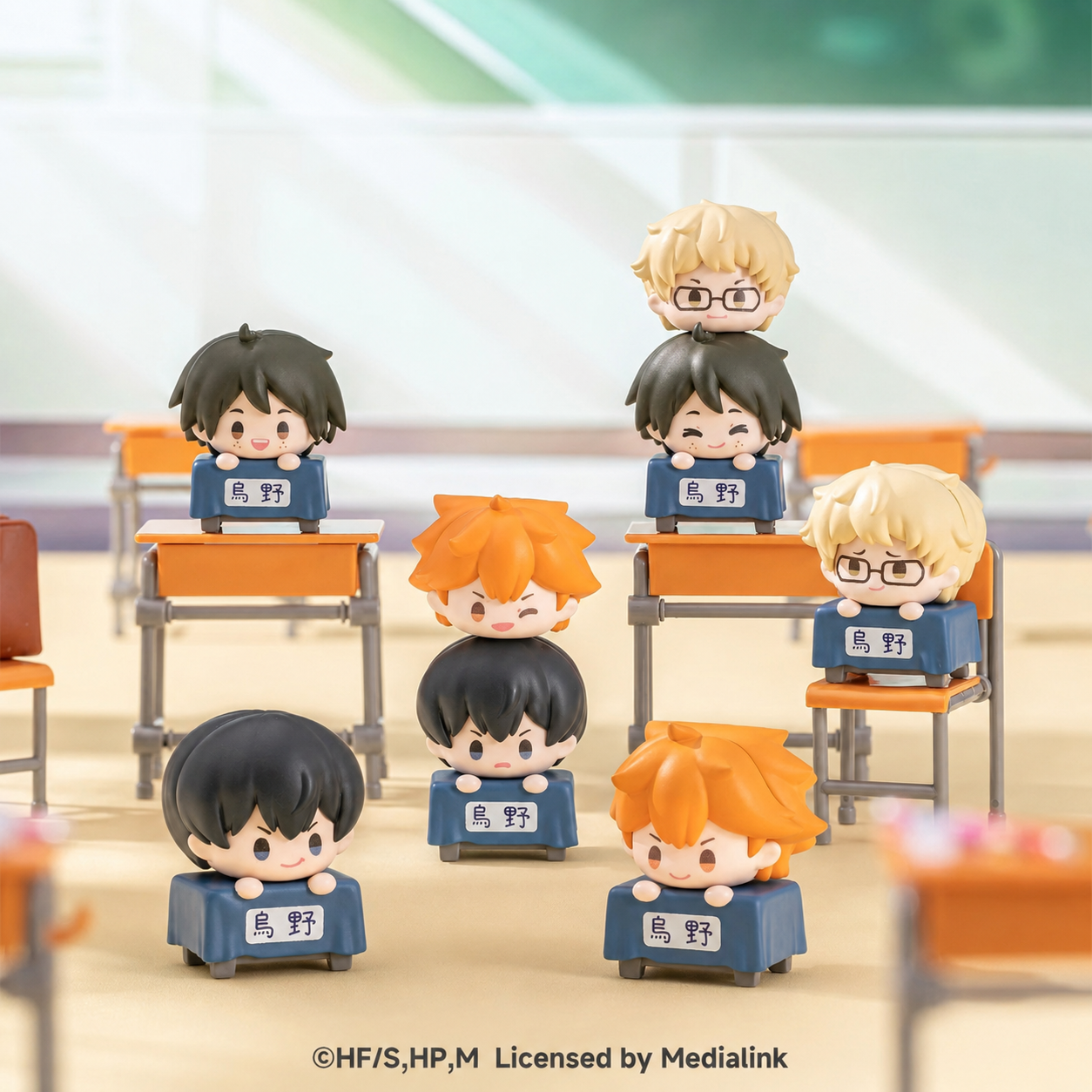 Haikyu!! Sport Stacking Series Mini Figure Collection Blind Box