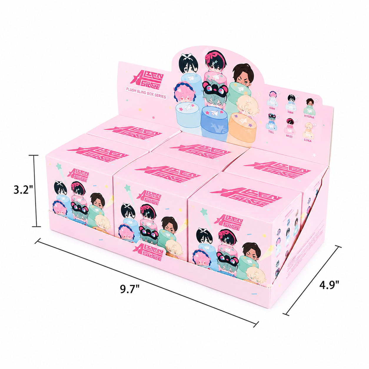 Alien Stage Series Mechanical Keycaps Collectible Blind Box