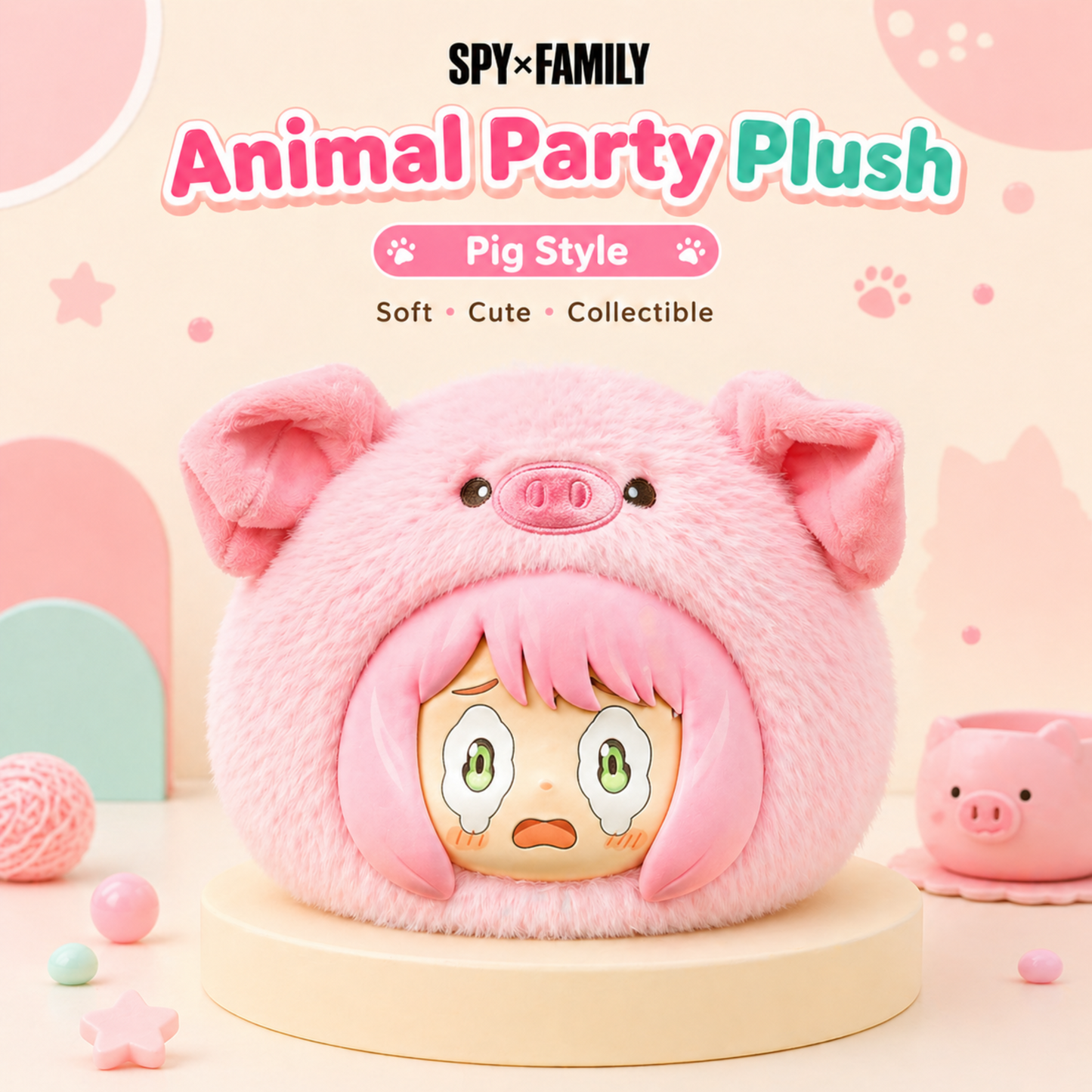 SPY×FAMILY Anya Animal Party Plush Blind Box