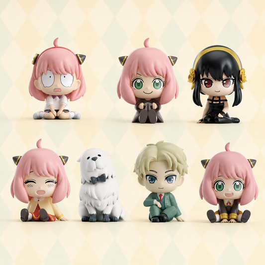 SPY×FAMILY Sitting Series Mini Figure Blind Box