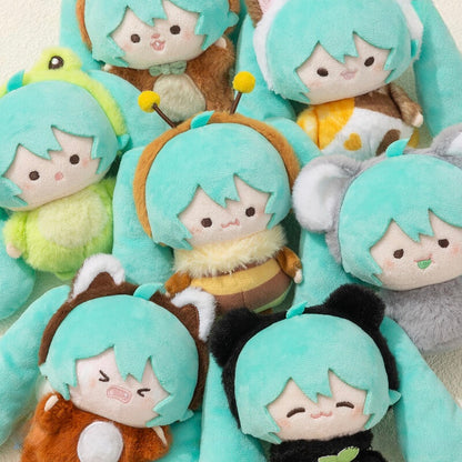 HATSUNE MIKU MIKUZOO Series Plush Kawai Bag Pendant Figure Doll Blind Box