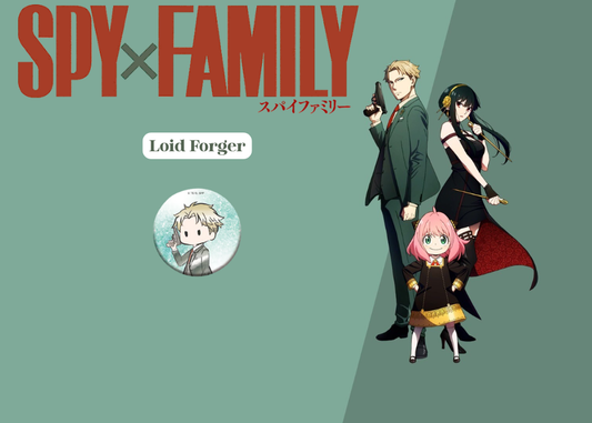 SPY×FAMILY Retro Chic Glitter Can Badge Blind Box