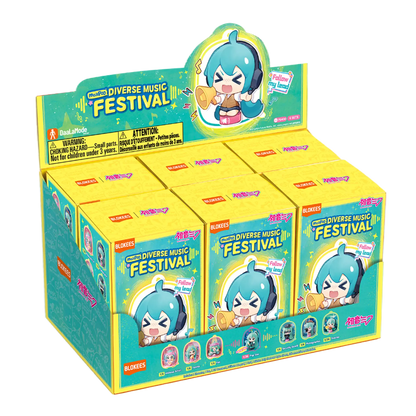 Whole Set factory display containing six sealed blind boxes