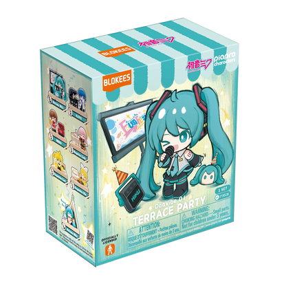 Blokees Terrace Party sealed single blind box; one random character inside