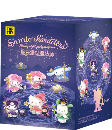 TOPTOY Sanrio Characters Starry Night Party Magician Series Figures Blind Box