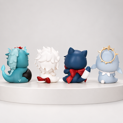 Myethos Honkai: Star Rail Boys' Dorm rear-view costume and sculpt details