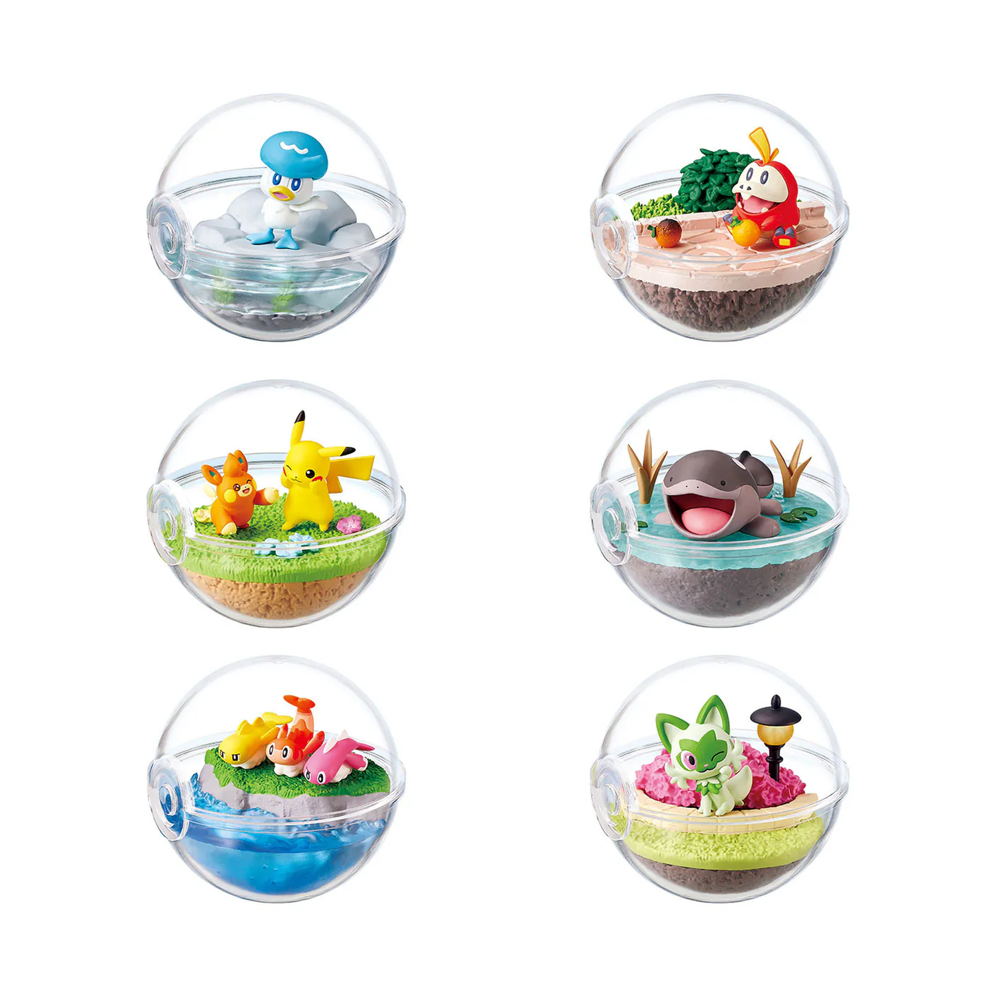 Re-Ment Pokémon Terrarium Collection EX To The World Of Paldea Blind Box