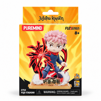 PUREMIND Yuji Itadori model 2753 retail box front with original product artwork