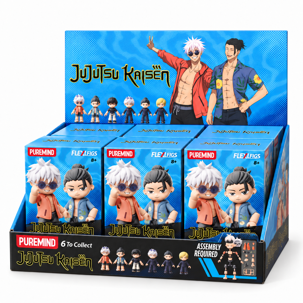 PUREMIND Hidden Inventory Whole Set factory display of six blind boxes