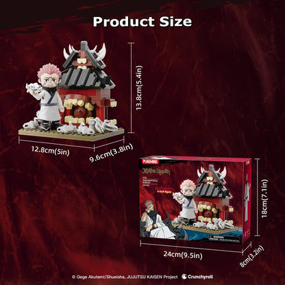 Manufacturer size guide for the 12.8 x 13.8 x 9.6 cm model and 24 x 18 x 8 cm retail box.